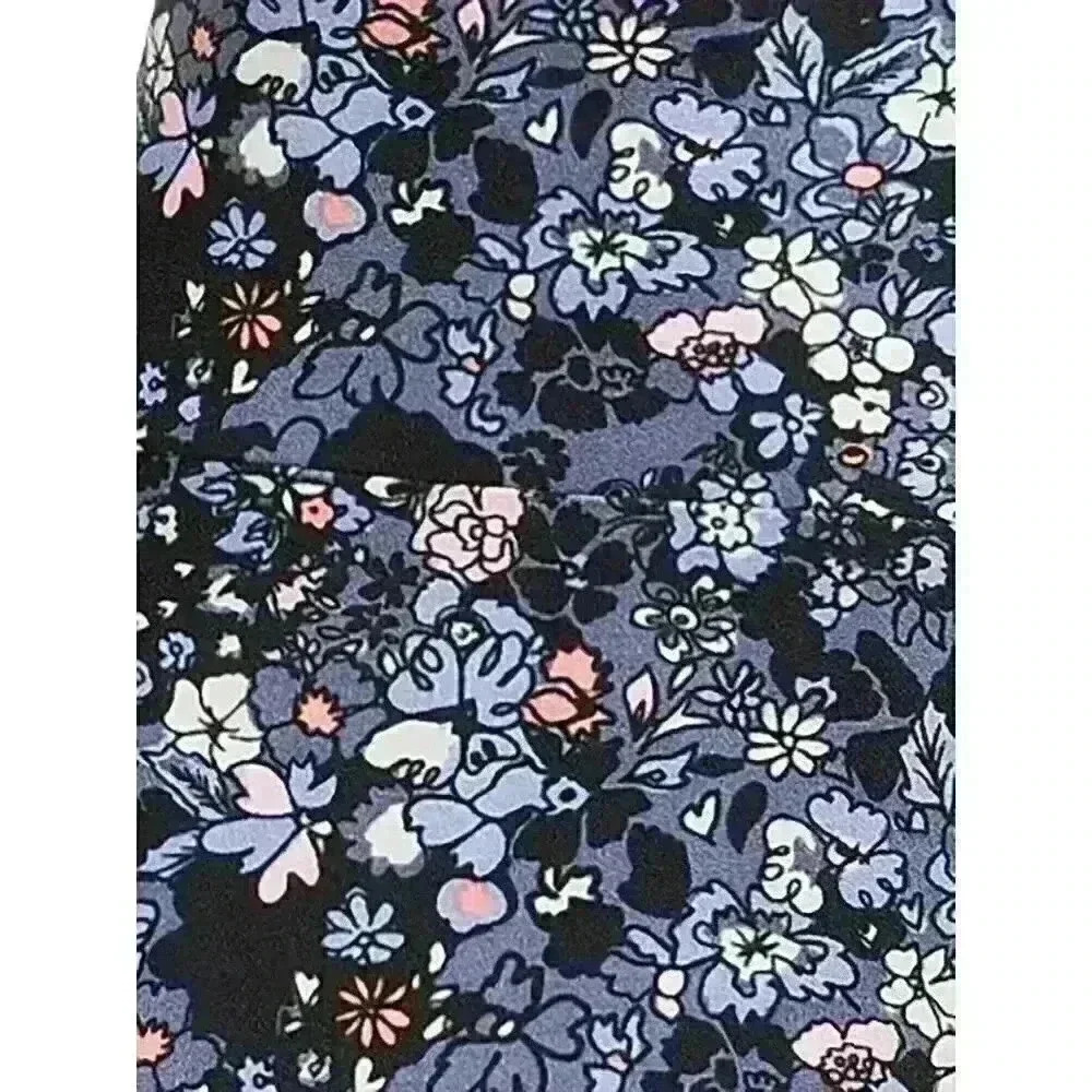 No Boundaries Juniors Sueded Finish Ankle Leggings High Rise S, M, XXXL Floral - Picture 4 of 8